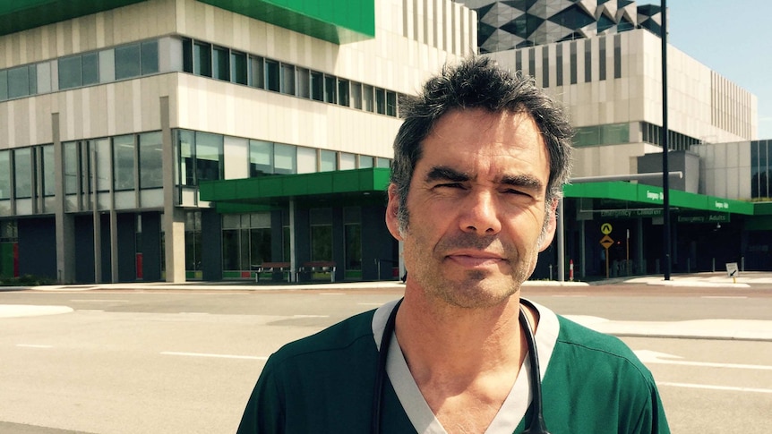 Mark Monaghan, head of emergency department Fiona Stanley Hospital 20 February 2015