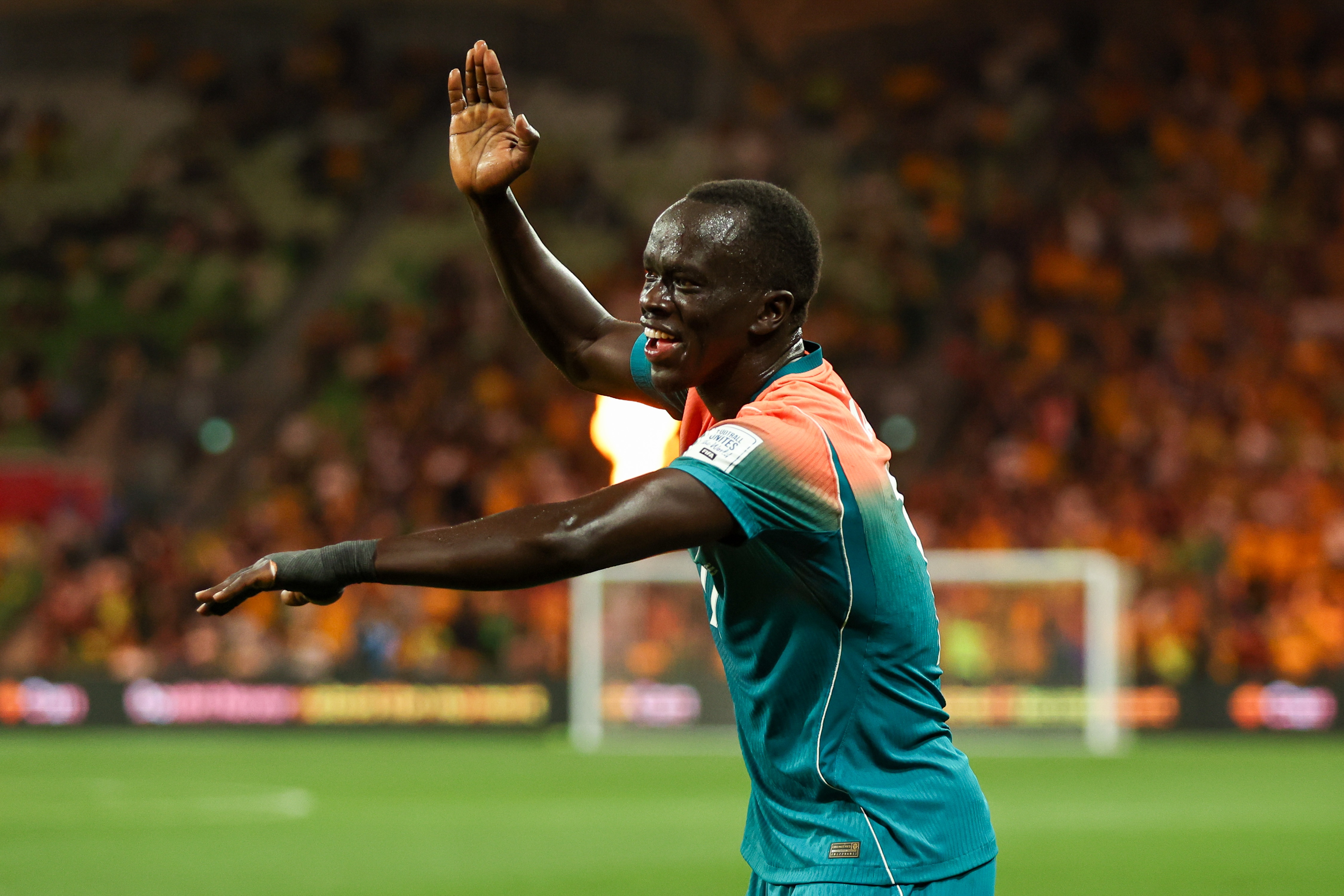 Mabil celebrates