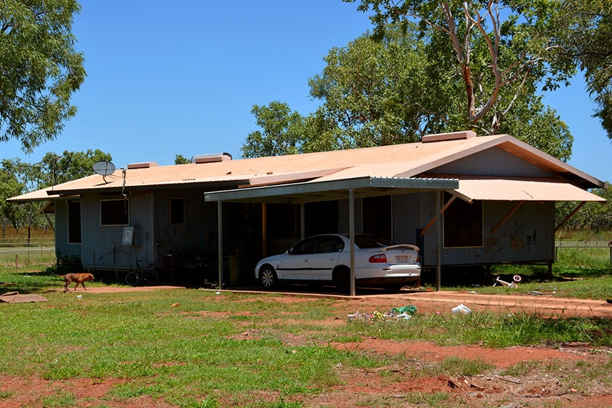 Megan Raymond's house at top camp in Binjari