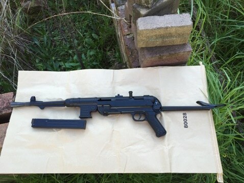 'Nazi' designed MP40 machine gun