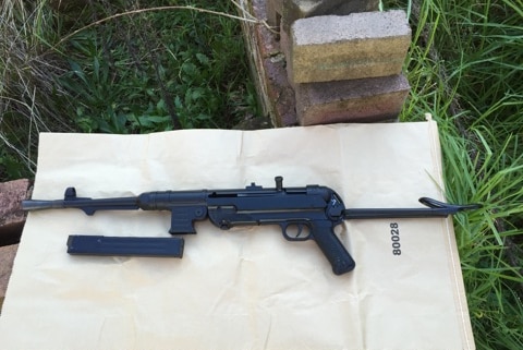 'Nazi' designed MP40 machine gun