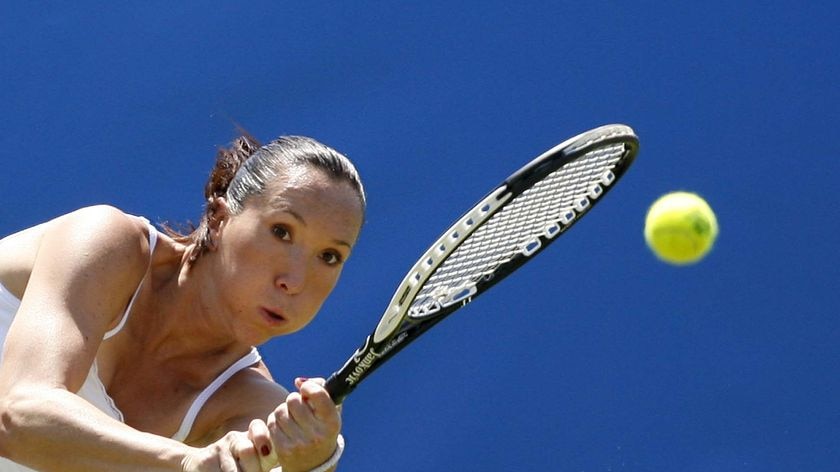 At ease: Jankovic doesn't worry about carrying the label of the best player never to win a major.