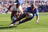 Uate's hat-trick helped Newcastle to 50 points