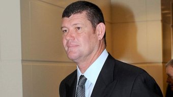 A headshot of James Packer