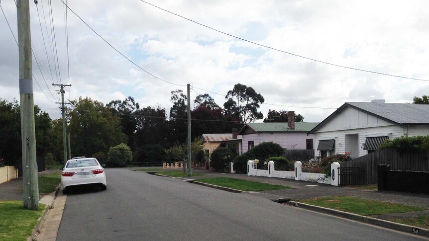 A street in Invermay, Launceston, where police allege a number of assaults occurred on April 9, 2018.