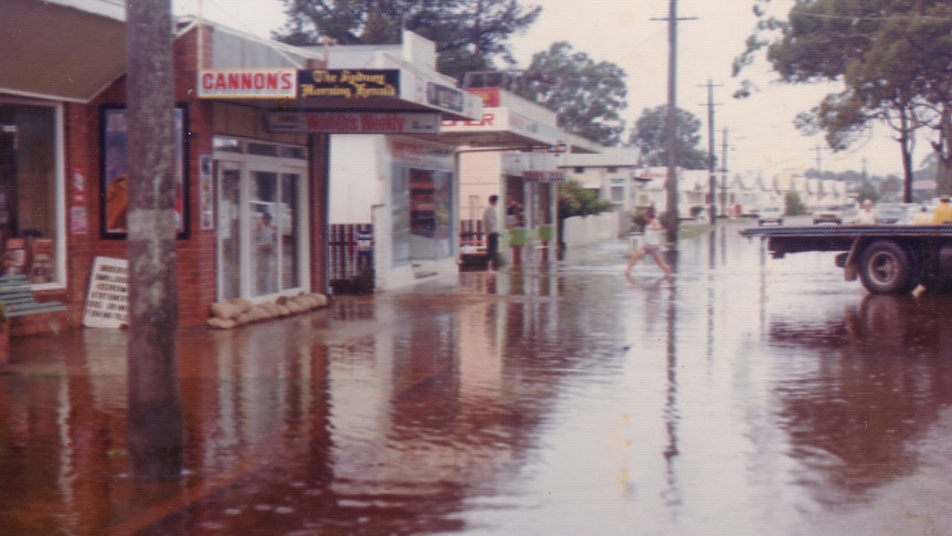 Flooding North Haven 1978