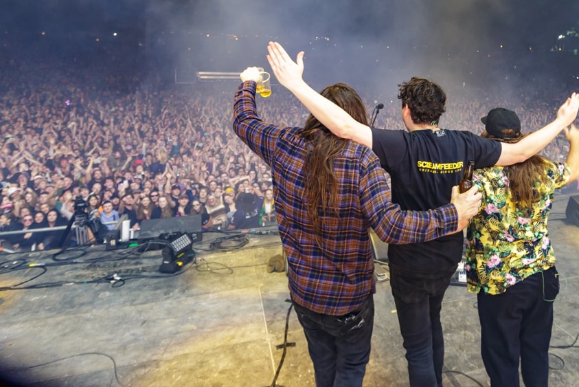 Violent Soho farewell the crowd at Splendour In The Grass 2022, Sat 23 July