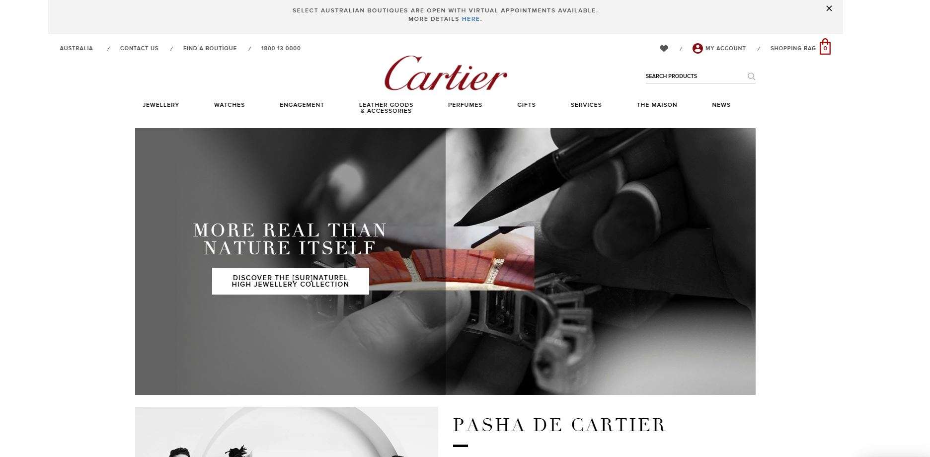 cartier company website