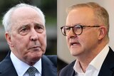 Anthony Albanese and Paul Keating