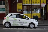 Car share on Russell Street, Melbourne