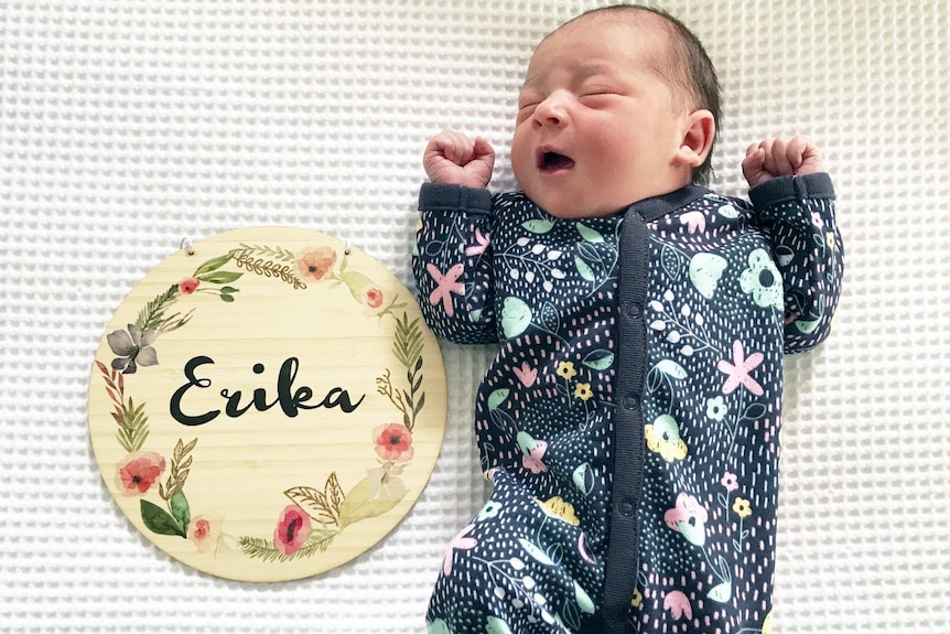 Baby Erika Kleidon