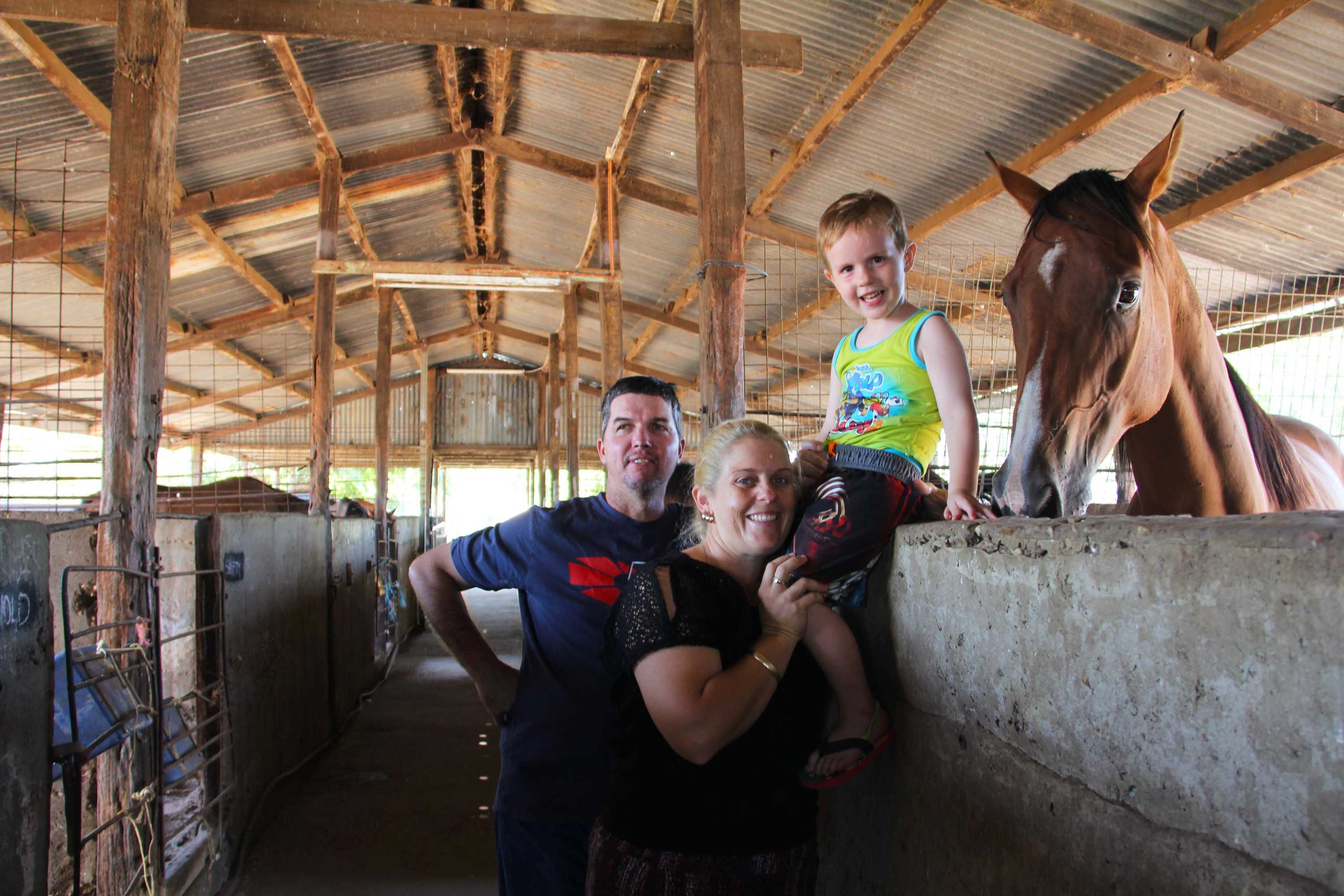 Champion horse trainer Todd Austin home in Barcaldine after lifesaving
