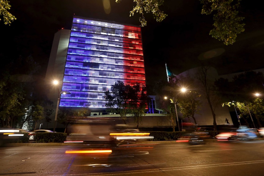 The Senate building, Mexico City