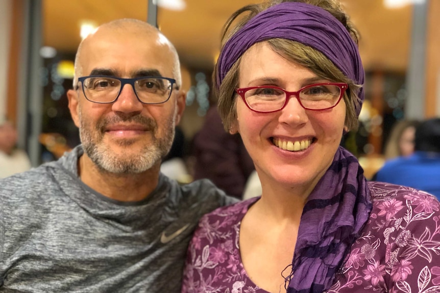 A portrait of Amanda and Zubeyir Salis preparing to break their fast during Ramadan.