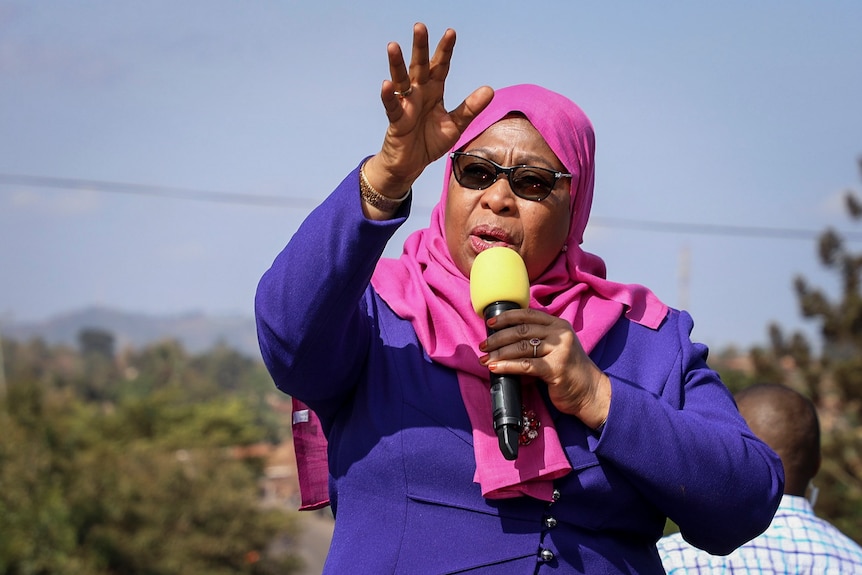 Tanzania's Vice President Samia Suluhu Hassan