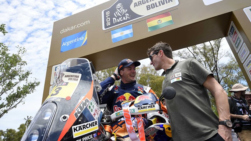 Toby Price before the Dakar Rally prologue