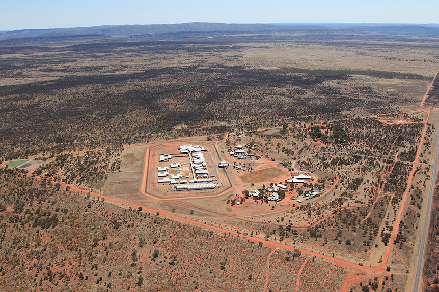 Alice Springs Correctional Facility seen from the air.