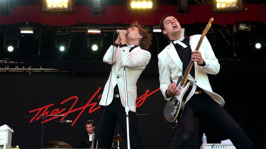 The Hives live at the Big Day Out, Sydney, 2005