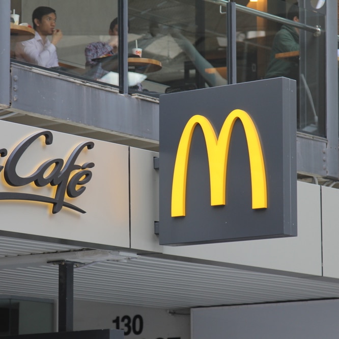 McDonalds outlet in Queen Street in Brisbane CBD in June 2018.