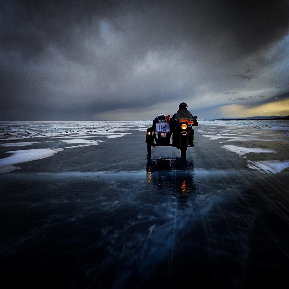 Darwin adventurers tackle Siberia's Lake Baikal on vintage Ural