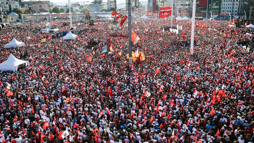 Taksim Square rally