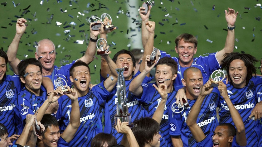 Gamba Osaka took the title 5-0 on aggregate.