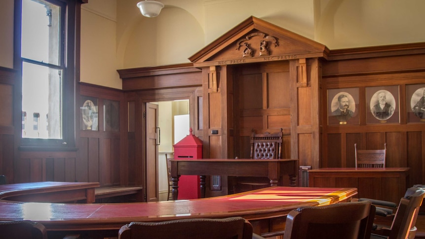 The old council chamber in Fremantle Town Hall
