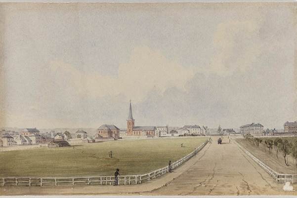 Race Course, Sydney - Hyde Park 1847