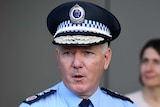 NSW Police Commissioner Mick Fuller speaks at a press conference