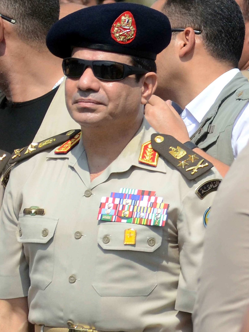 Luckily for president Abdel Fattah al-Sisi, the world's attention has been elsewhere.