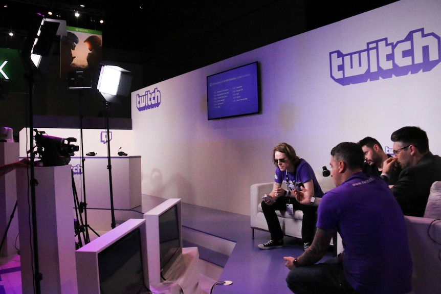 Cody Hargreaves (left) has 50,000 Twitch followers who watch him play video games.