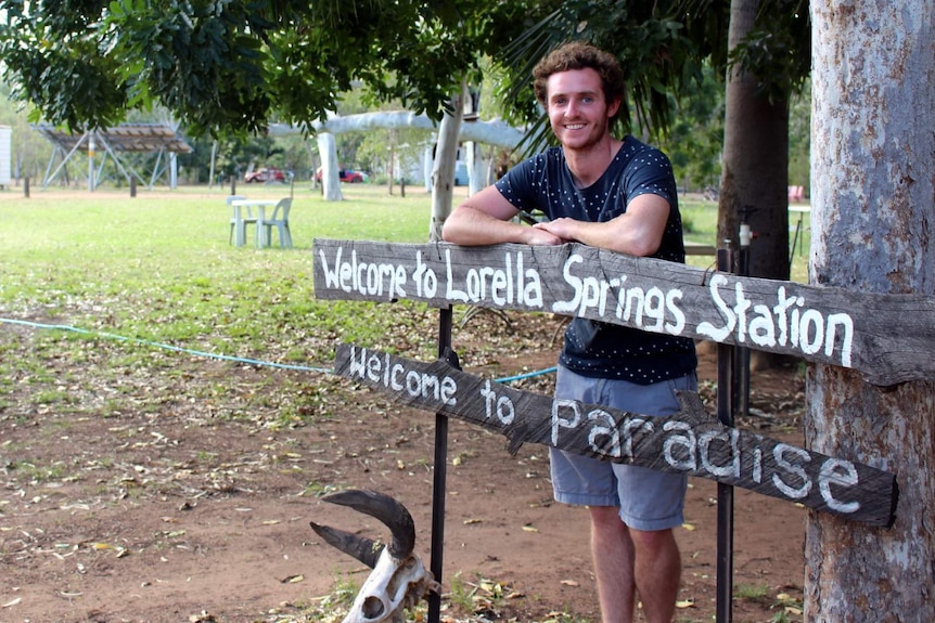 Tom Leaning enjoys the freedom that the working backpacker lifestyle brings.