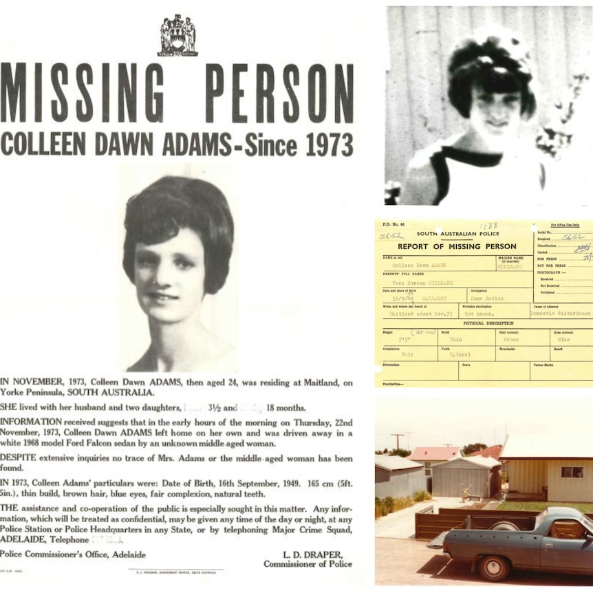 Colleen Adams missing poster