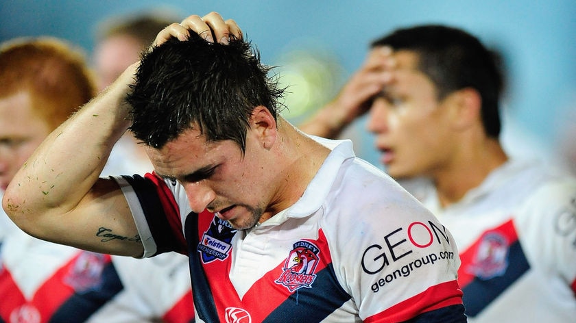 Rough run ... the Roosters have won just five of 16 games this season. (file photo)