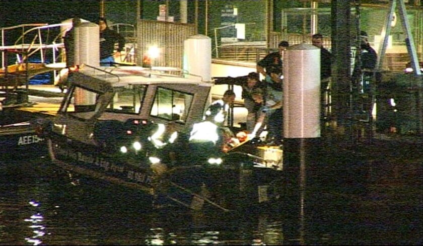 Harbour crash skipper meets police - ABC News