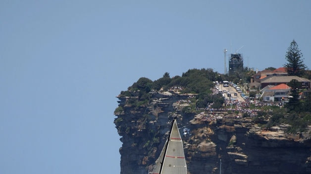 Overall winner... Rosebud has taken out handicap honours in the 63rd Sydney to Hobart.