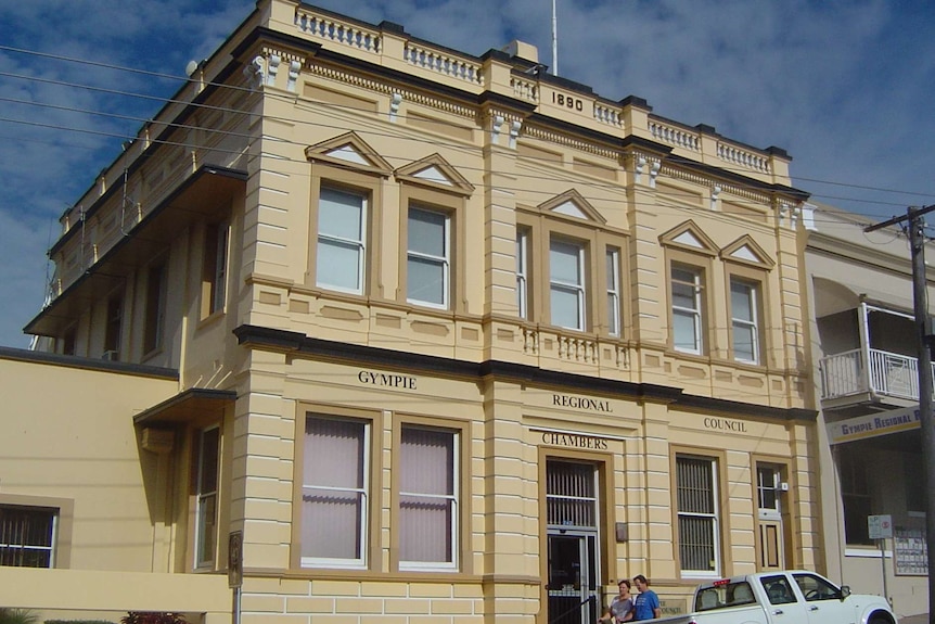 Gympie Regional Council chambers in southern Queensland.