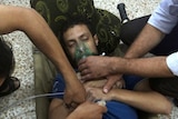 Man treated after alleged gas attack outside Damascus