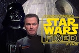 Title frame of Christopher Pyne in Star Wars Fixed video.
