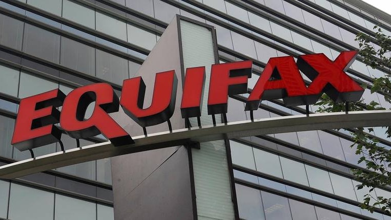 A photo of the front of Equifax headquarters in the United States.