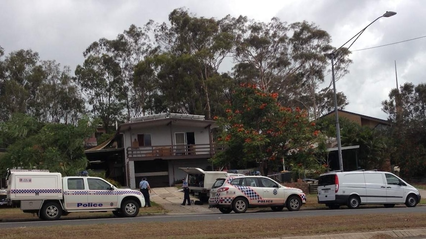 The woman's body was found in a house in Phillip Street