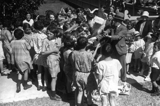 At the Perth Girls' Orphanage, Adelaide Terrace, 1930
