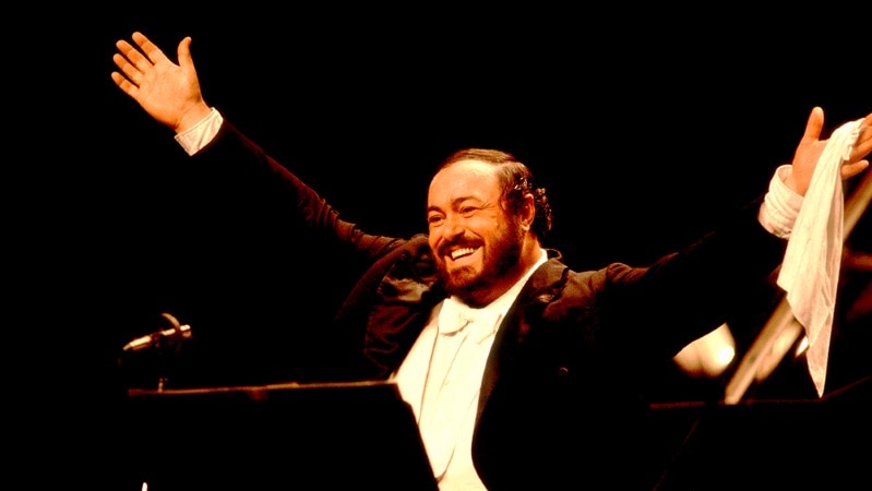 Tenor Superstar Luciano Pavarotti