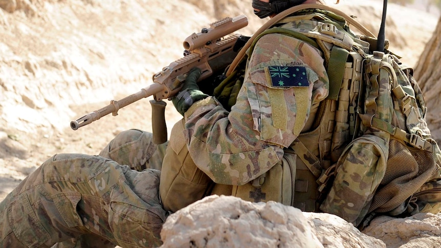 Australian soldier in Afghanistan. (Australian Defence Force)
