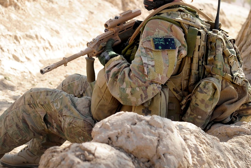 Australian soldier in Afghanistan. (Australian Defence Force)