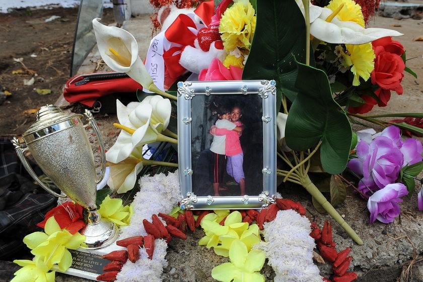 Memorial pays tribute to schoolgirl killed in tsunami in Samoa