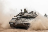 Israeli Merkava tank