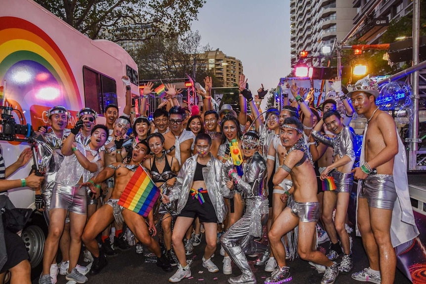 华人方阵连续五年参加悉尼同性恋大游行。