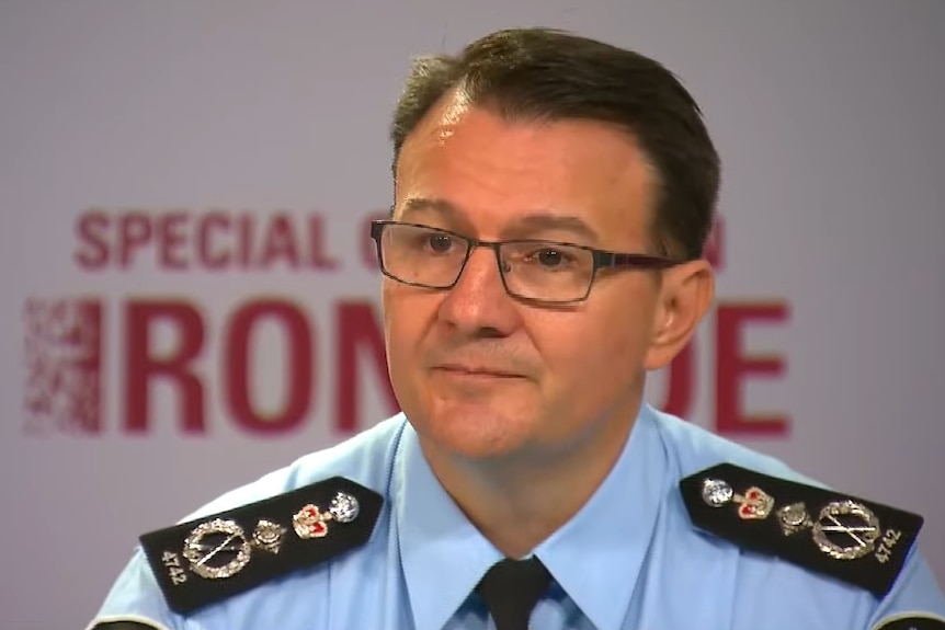 AFP Commissioner Reece Kershaw