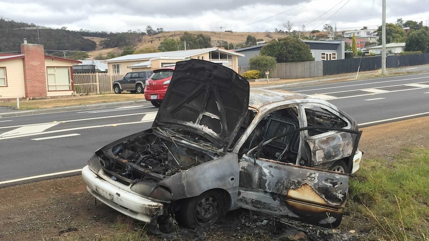 A bunt out car in Rokeby